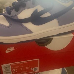 Nike Dunk low (PS) size 2 1/2